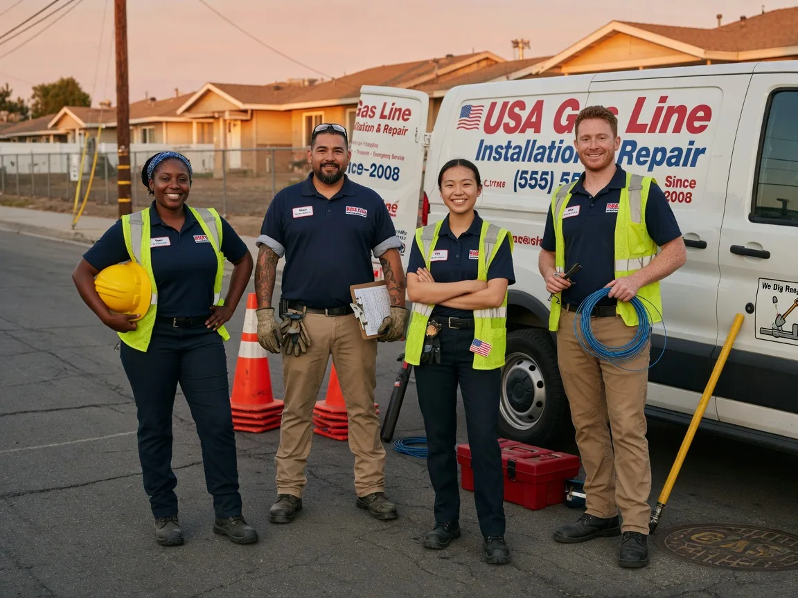 Gas Line Installation company in Millersview, TX